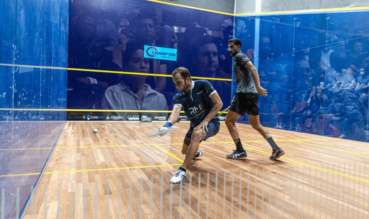 Houston Open 2022 SF Hesham v Marche SQUASHTV