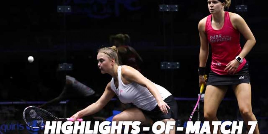 Squash de Nantes 2018 Quarterfinal T.Gilis v Moverley Highlights