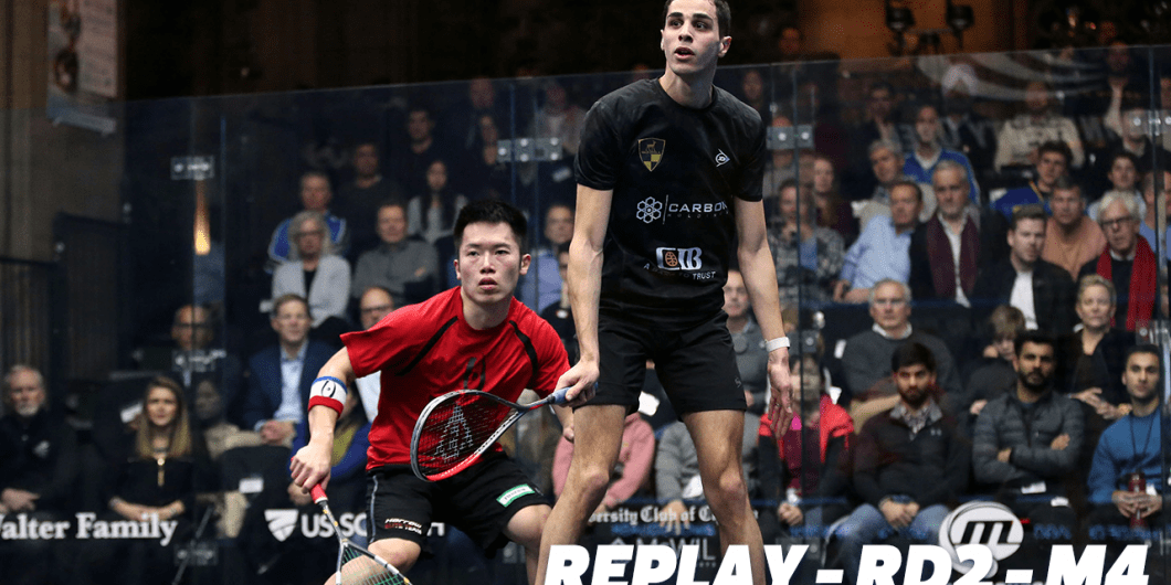 The Windy City Open 2020 Rd 2 Farag v Au SQUASHTV