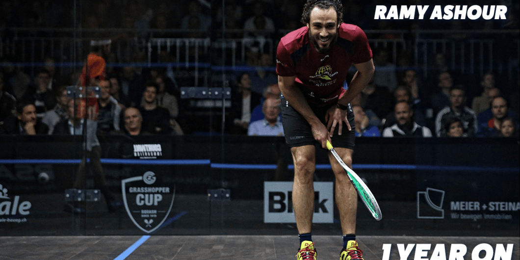 Ramy Ashour 1 Year On SQUASHTV