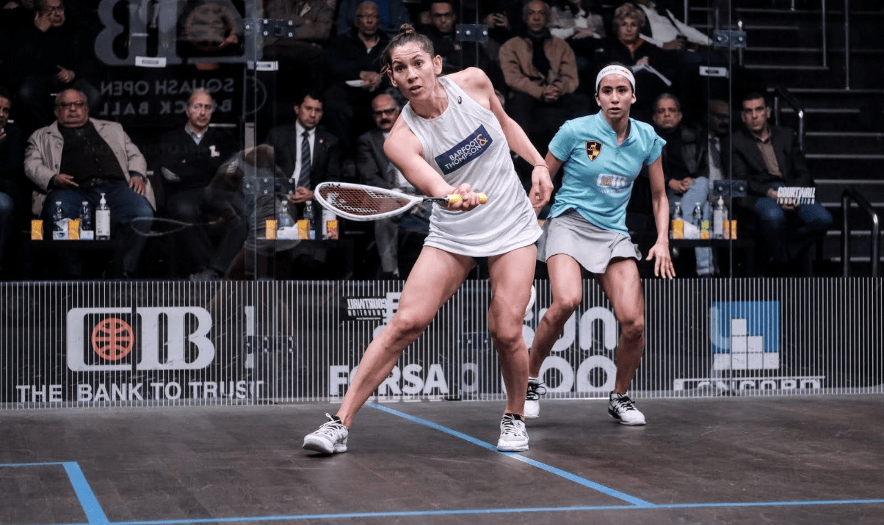 CIB Black Ball Womens Squash Open 2022 Semi Final Highlights King v