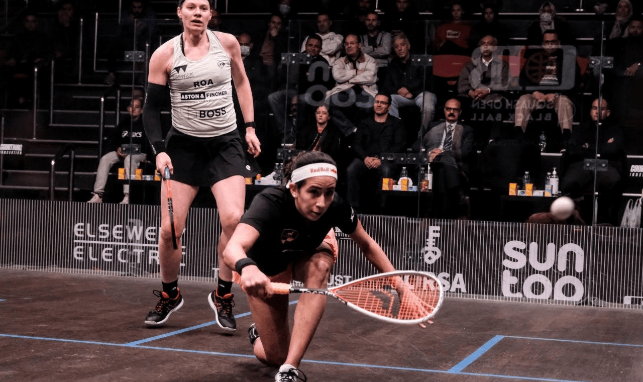 CIB Black Ball Womens Squash Open 2022 QF Highlights Perry v Gohar