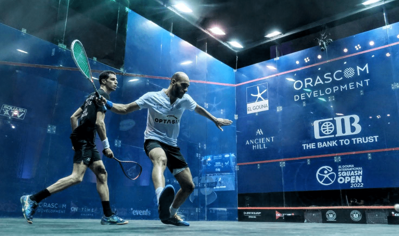 El Gouna International 2022 QF Highlights Ma.ElShorbagy v Farag