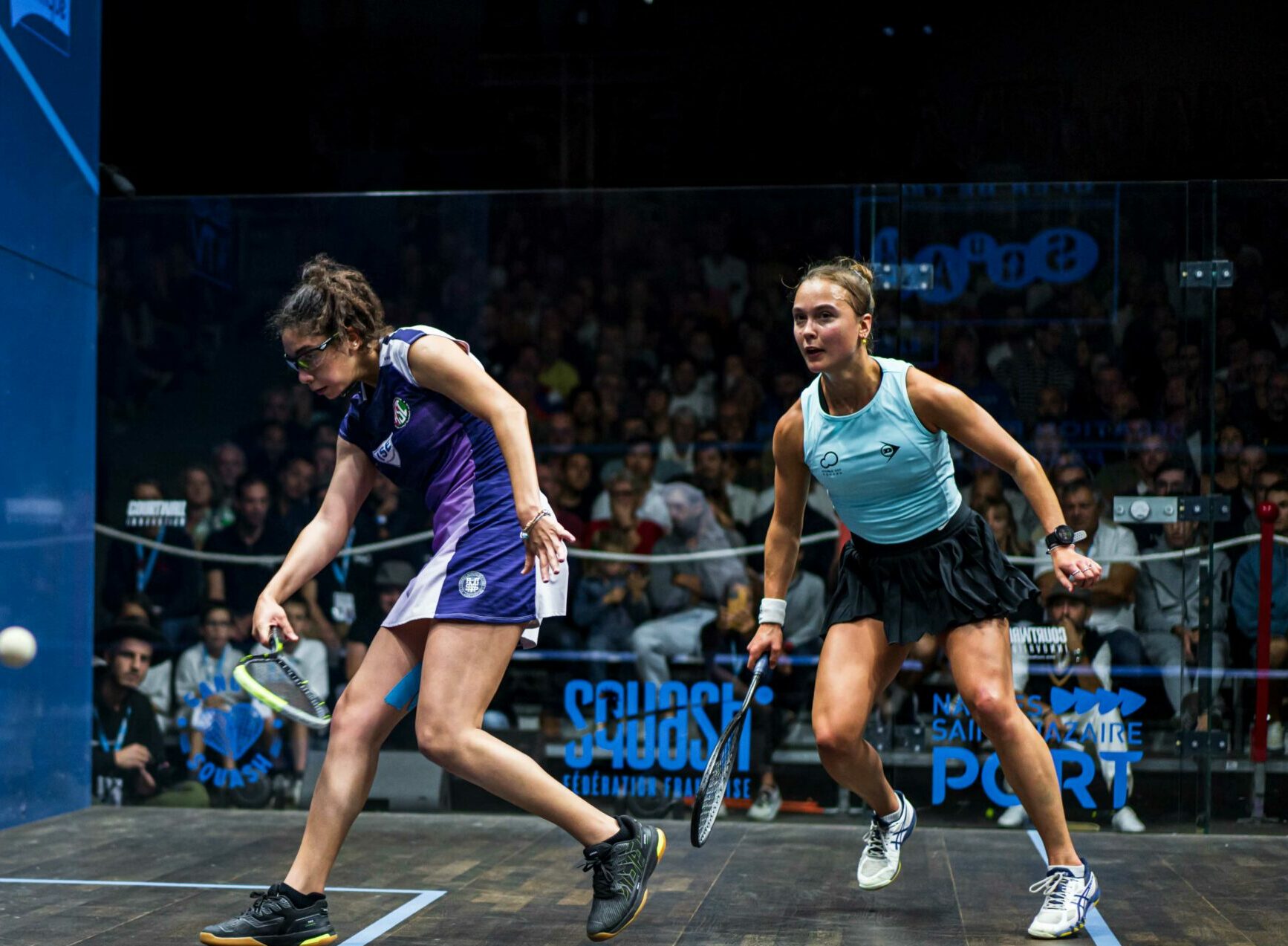 T.Gilis v Aboelkheir Open de France de Squash 2022 SF Replay SQUASHTV