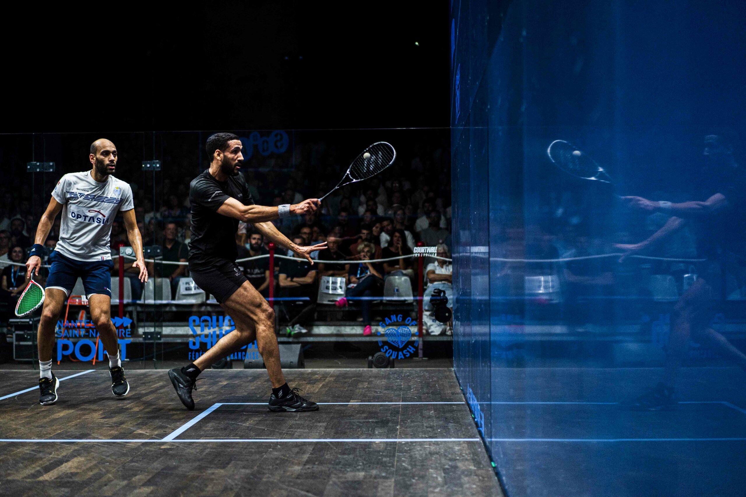 ElShorbagy v James Open de France de Squash 2022 QF Replay SQUASHTV