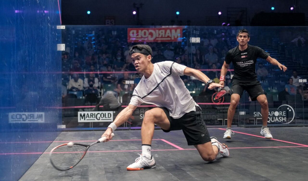 Ng v Ghosal MARIGOLD Singapore Squash Open 2022 Round 1 Replay