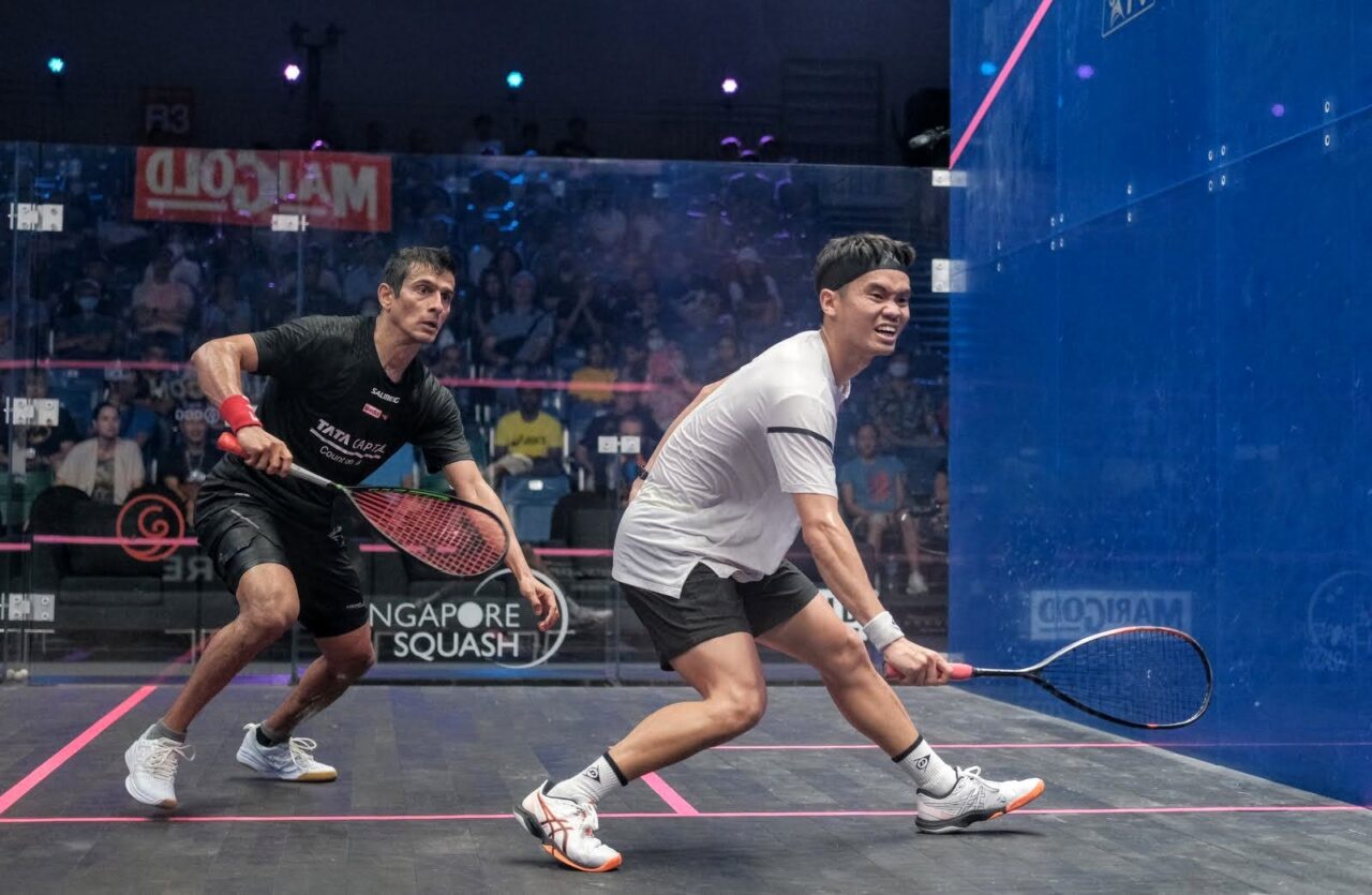 MARIGOLD Singapore Squash Open 2022 NG v Ghosal Round 1