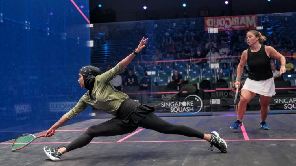 MARIGOLD Singapore Squash Open 2022 Clyne v Azman Round 1