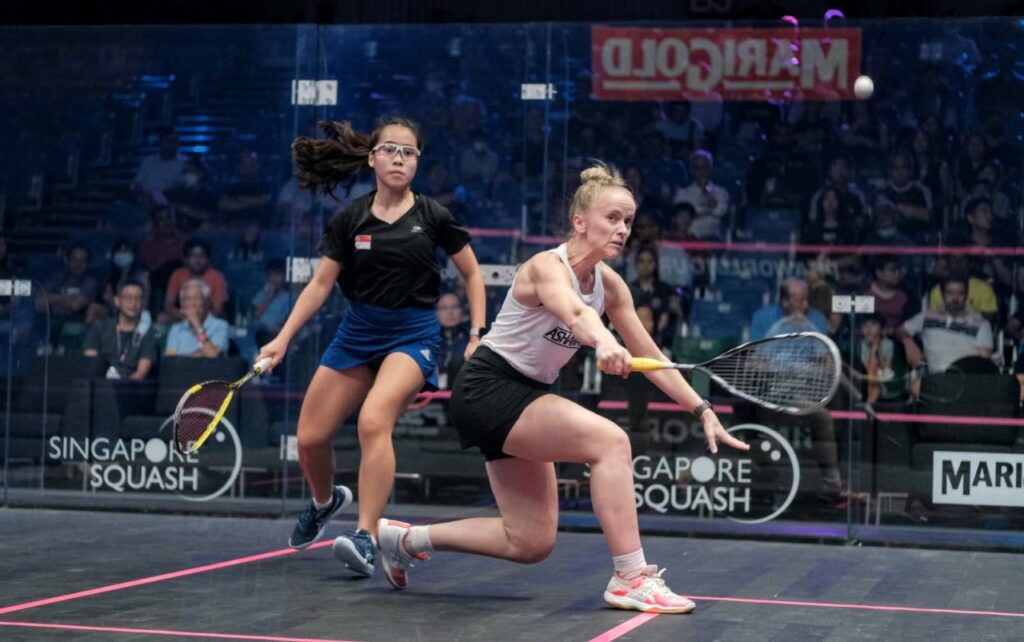 MARIGOLD Singapore Squash Open 2022 Whitlock v Lee Round 1