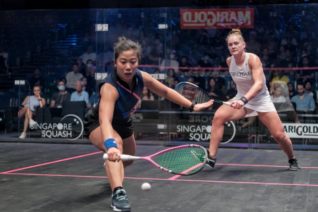 MARIGOLD Singapore Squash Open 2022 Naughton v Yhann Round 1