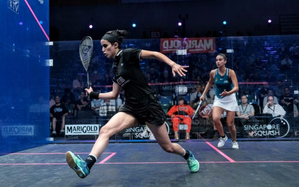 Elaraby v El Tayeb MARIGOLD Singapore Squash Open 2022 QF