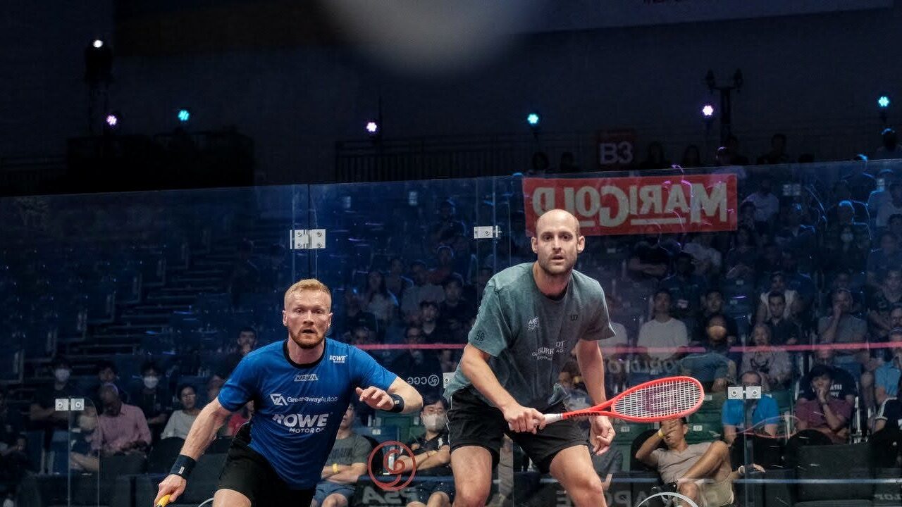 Mueller v Makin MARIGOLD Singapore Squash Open 2022 Round 2
