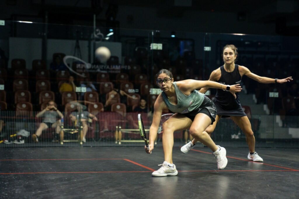 N. Gilis v Aboelkheir Malaysian Open Squash Championships Round 2