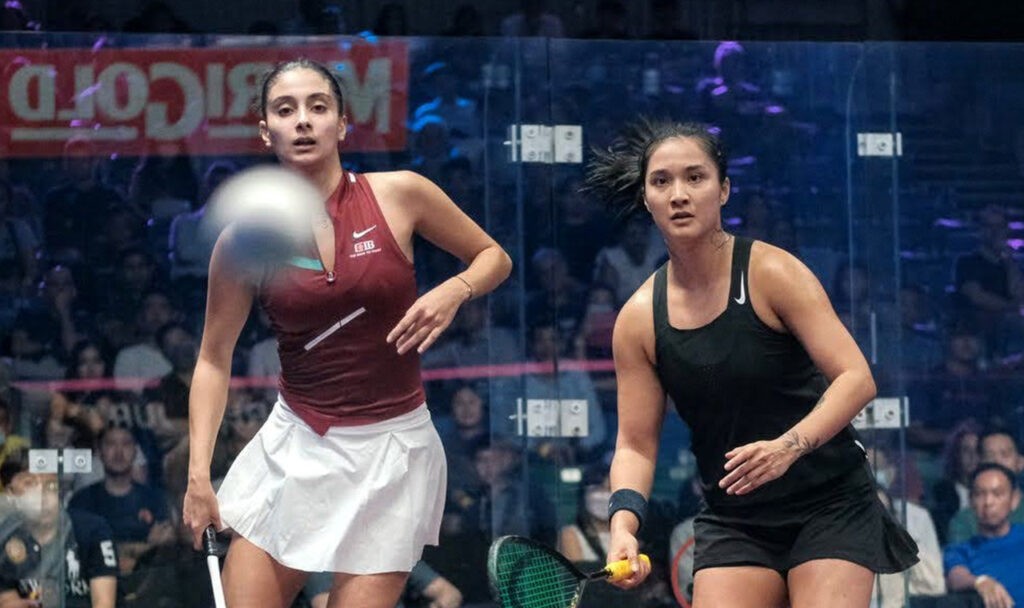 MARIGOLD Singapore Squash Open 2022 Elaraby v Arnold Round 2