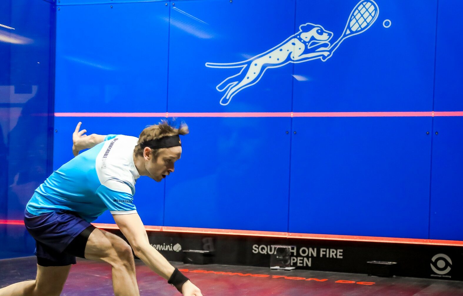 Squash On Fire Open 2023 Rd1 Story of the Day! SQUASHTV