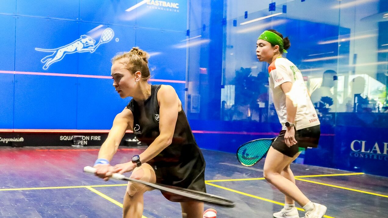 Squash On Fire Open 2023 – Rd2 – Story of the Day! - SQUASHTV