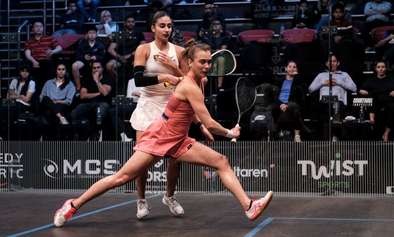 Gilis v Elaraby Black Ball Squash Open 2023 Round 2 Highlights