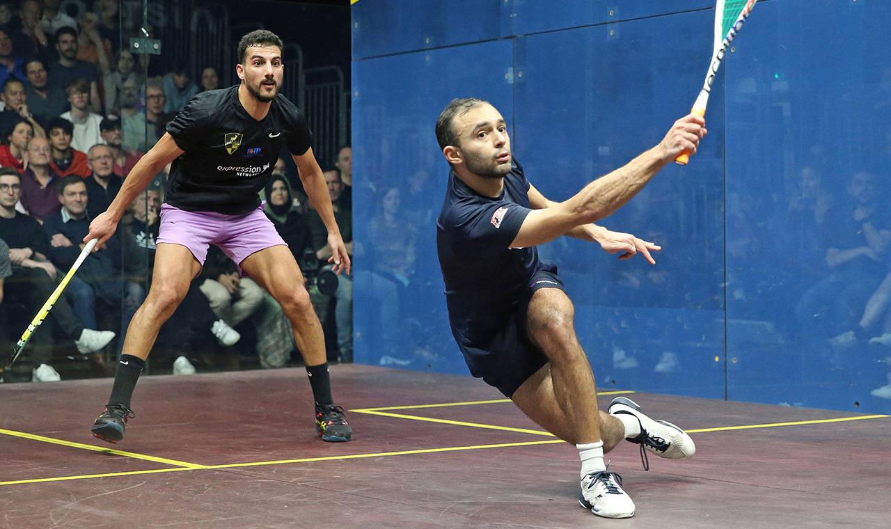 Soliman v Hesham Optasia Championship 2023 SF Highlights SQUASHTV