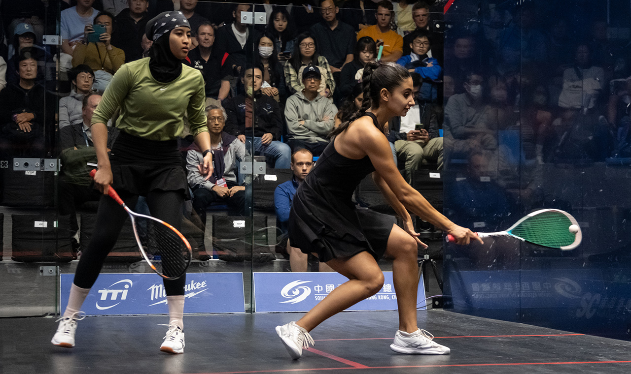 Round 3 Rowan Elaraby v Aifa Azman SQUASHTV