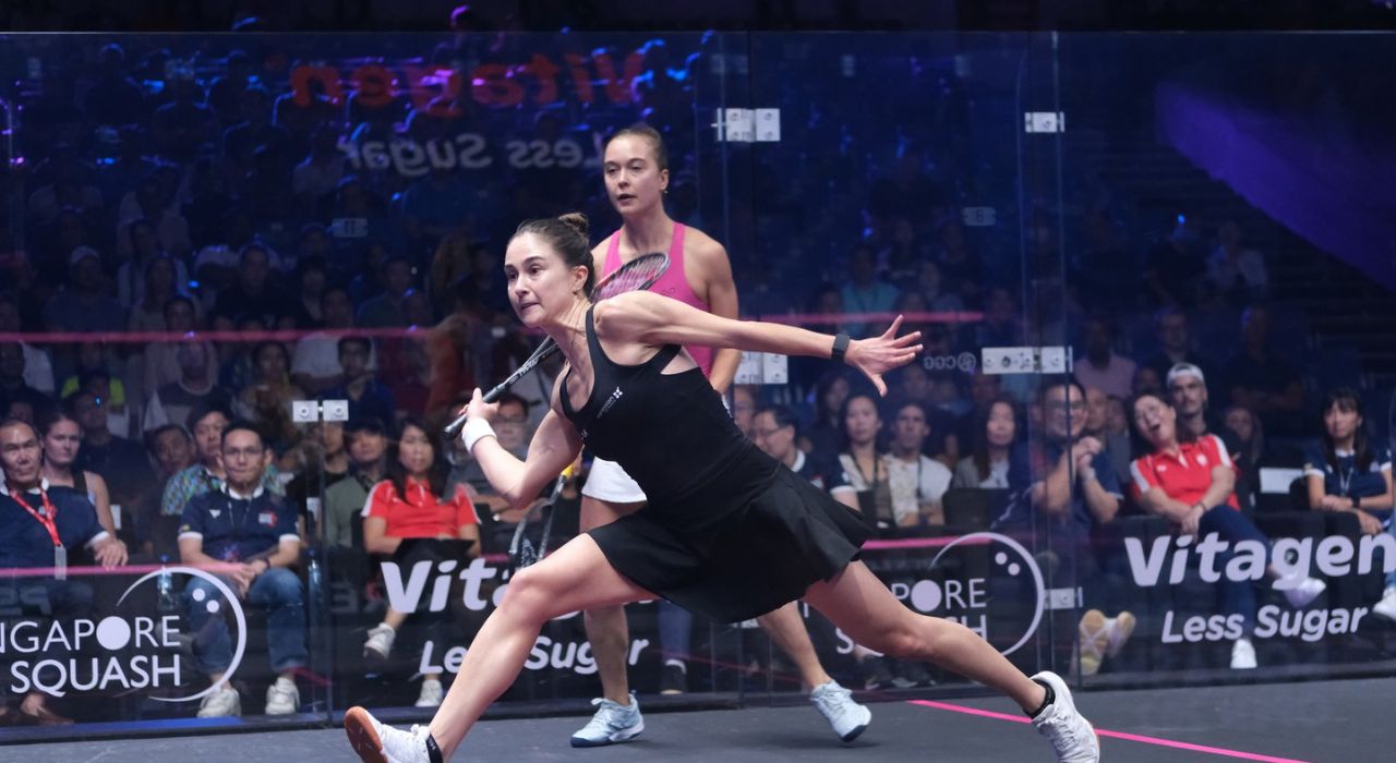 Final Nele Gilis v Tinne Gilis SQUASHTV