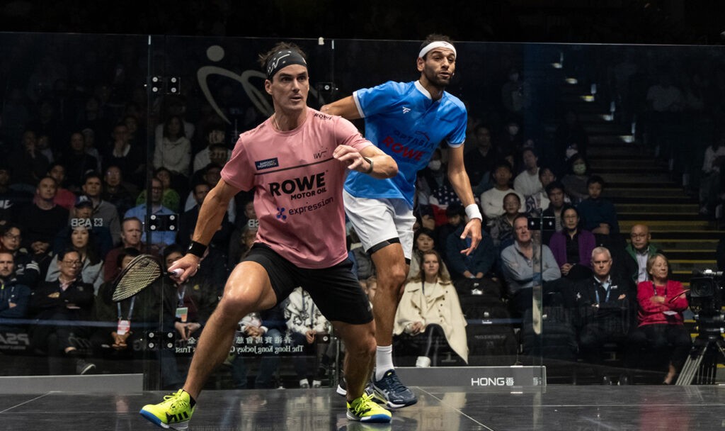 Semi Final Mohamed Elshorbagy v Paul Coll SQUASHTV