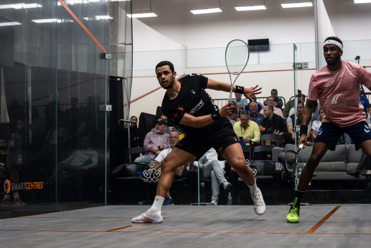 Quarter Final Sebastien Bonmalais v Mostafa Asal SQUASHTV